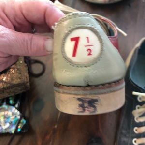 Vintage bowling shoes